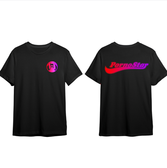 PornoStar Rainbow Logo T-shirt