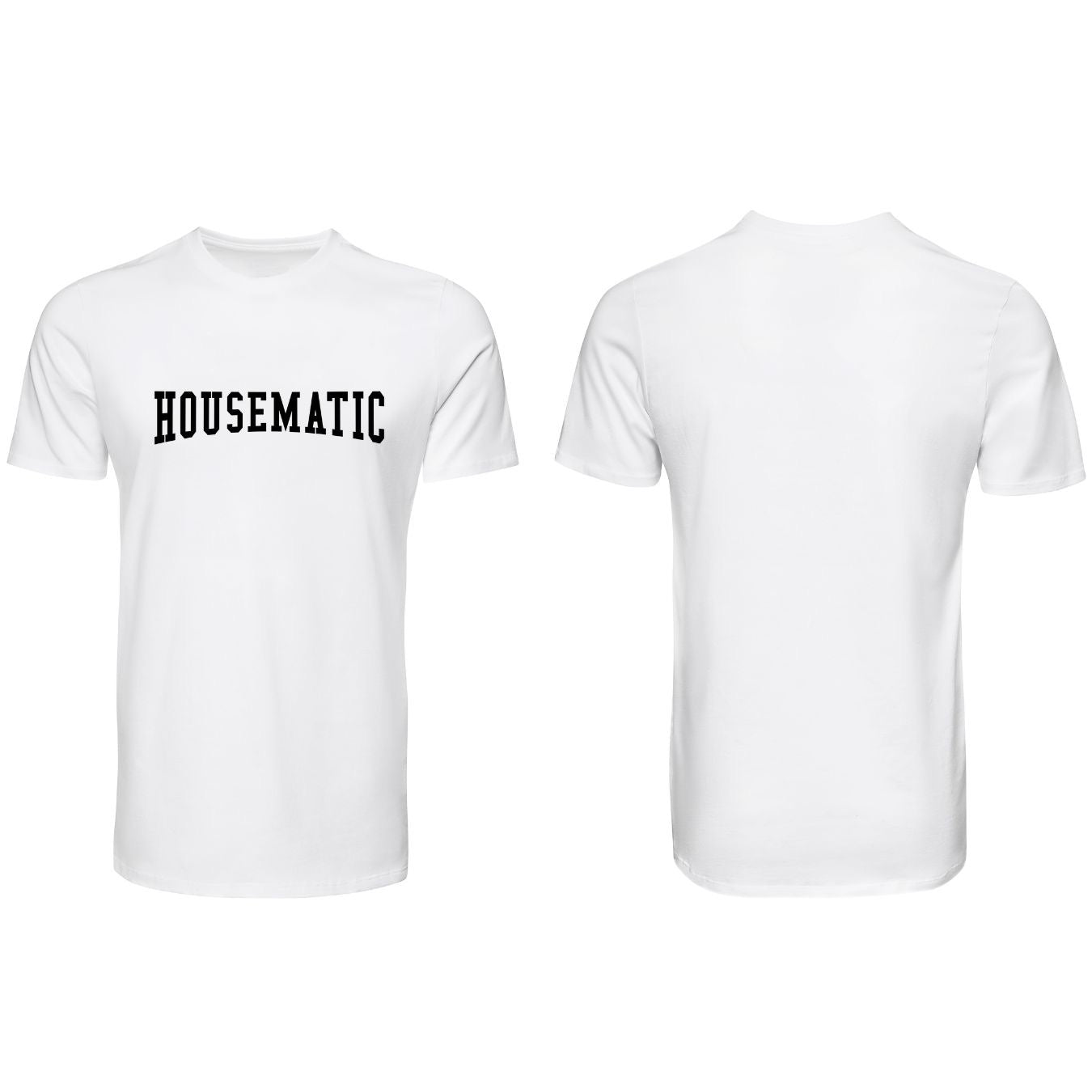 Housematic T-shirt Logo Front Rubber Print